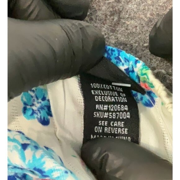 NWT Torrid White Babydoll Floral Pink & Blue Sleeveless Blouse Size 2X - Picture 5 of 6
